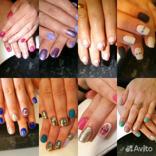 Маникюр педикюр гель лак