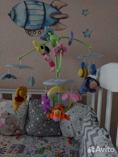 Мобиль на кроватку для новорожденных Disney