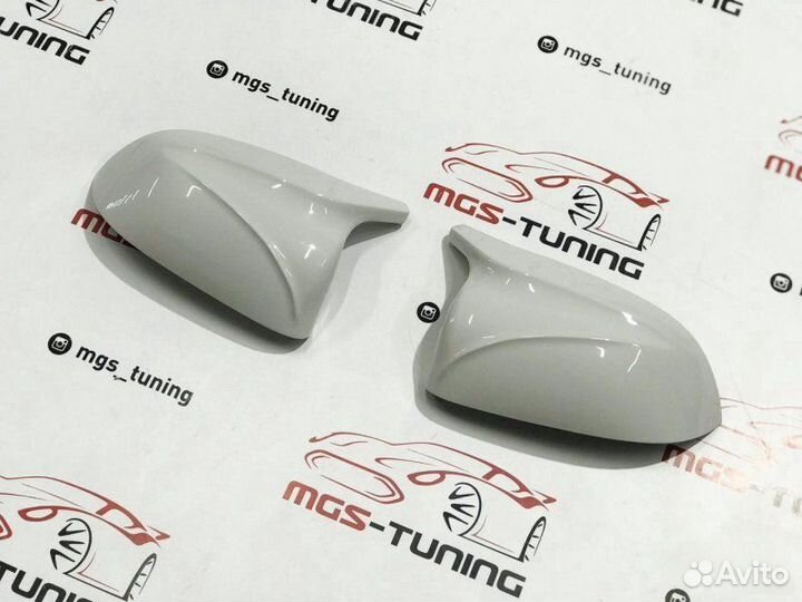 Крышки зеркал М50d на X7 G07 Белые