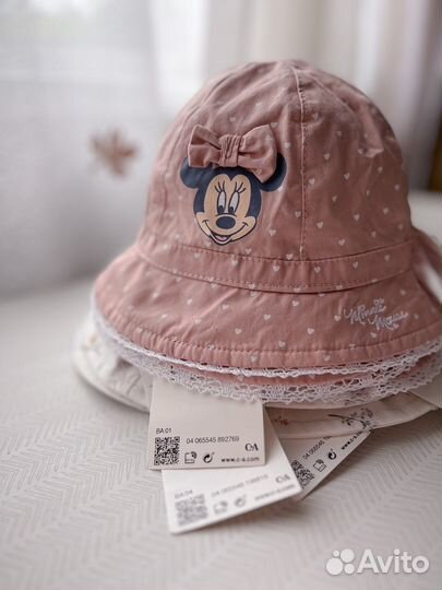 Шляпа панама на девочку 46 47