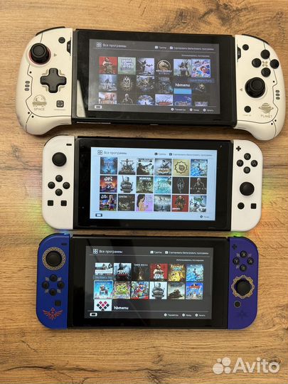 Nintendo switch прошитые с играми