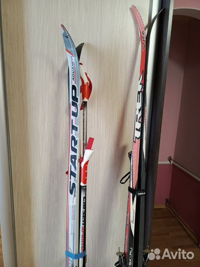 Беговые лыжи с ботинками 37,40