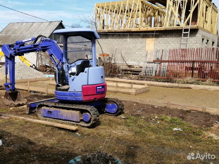 Услуги мини экскаватора