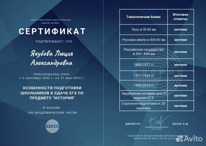 Репетитор егэ/огэ по истории и обществознанию