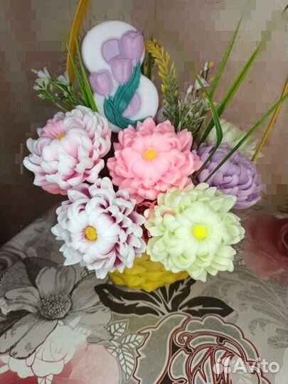 Мыльный букет