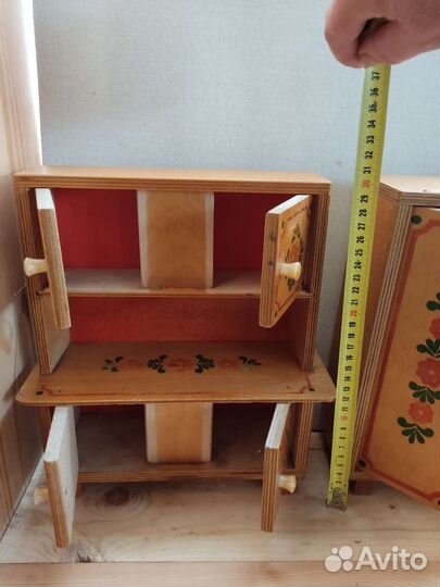 Деревянная мебель для кукол СССР