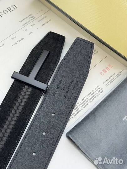 Ремень мужской кожаный Tom Ford