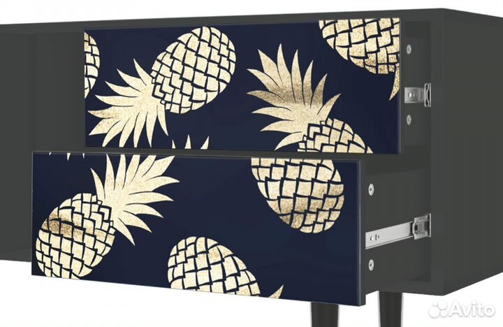 Тв-тумба T1 - Антрацит - Sunny Pineaple