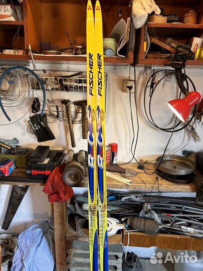 Лыжи беговые fisher rcs