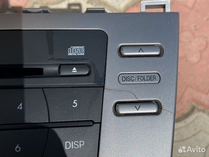 Магнитола mazda 6 2008 года