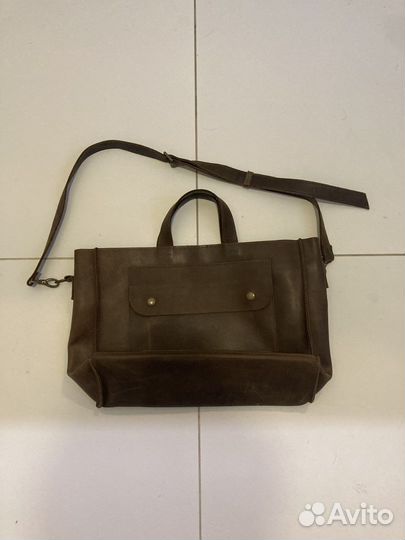 Сумка натуральная кожа ручная работа