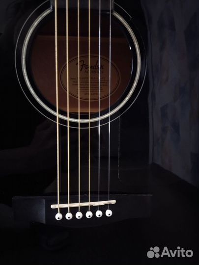 Электроакустическая гитара Fender