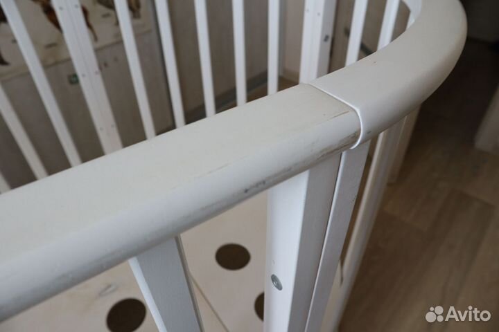 Кровать детская 2 в 1 с маятником