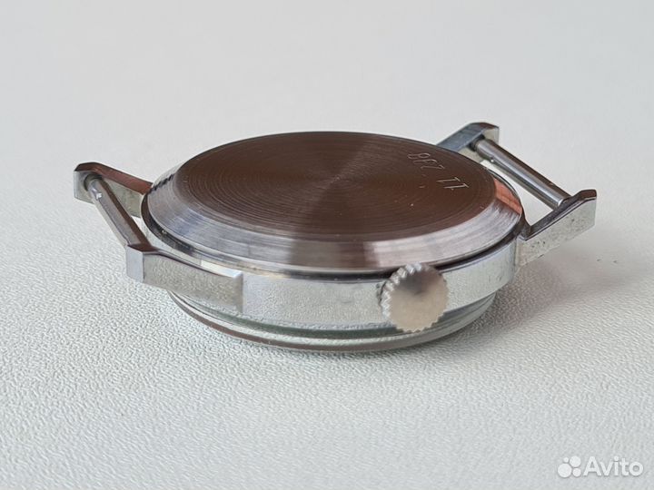 Часы СССР зим 2602. Зелёный циферблат