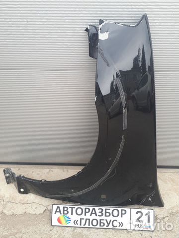 Крыло переднее левое ларгус кросс