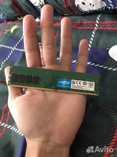 Оперативная память ddr4 8gb crucial 2666
