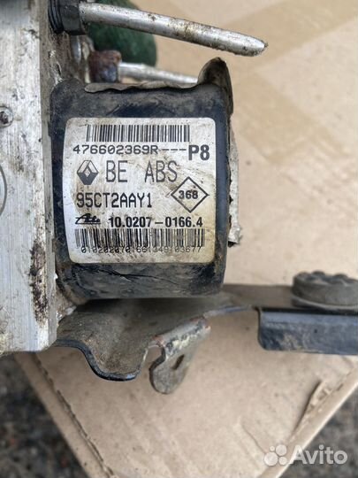 Блок abs Renault Megane 3 diesel