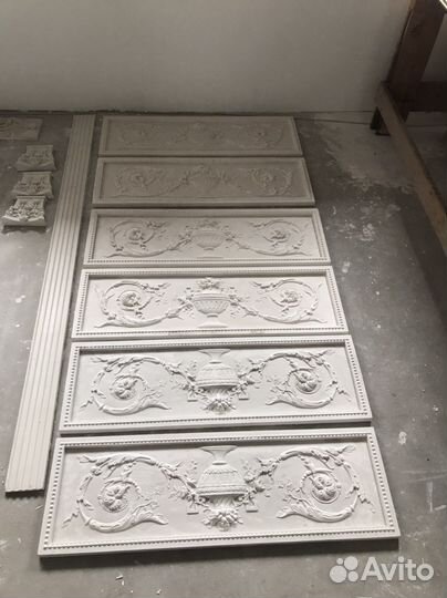 Форма пано силикон для гипса и пластика