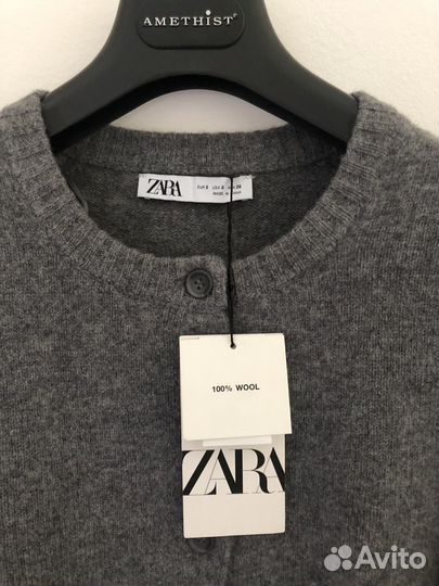 В наличии кардиган Zara S, М под Miu Miu