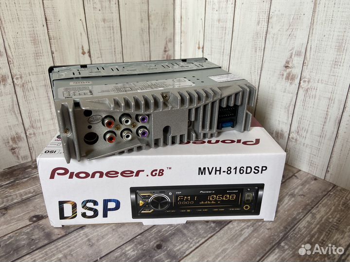 Процессорная магнитола pioneer 1 din