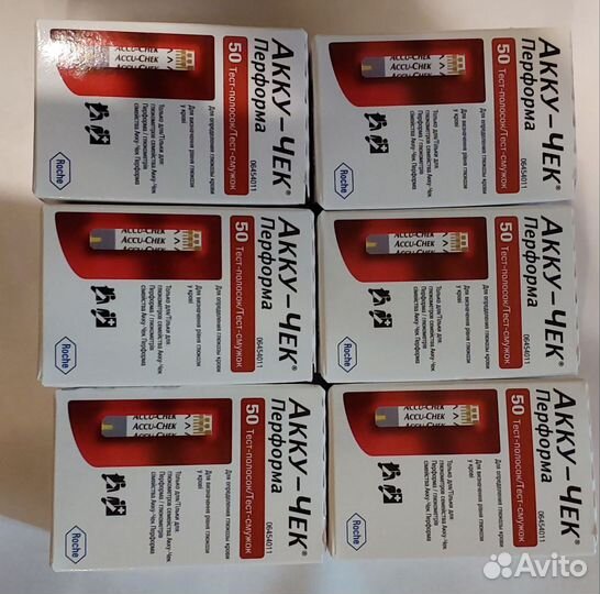 Тест полоски акку чек перформа