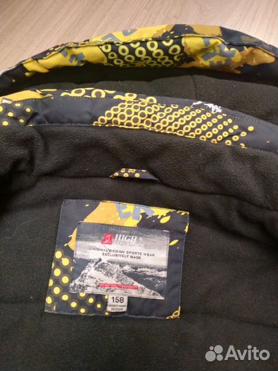 Зимняя куртка на мальчика р. 158