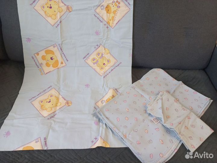 Комплект детского постельного белья 120х60