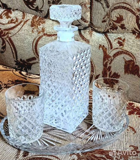 Графин хрустальный штоф