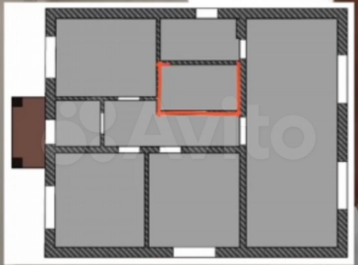Дом 100 м² на участке 5 сот.