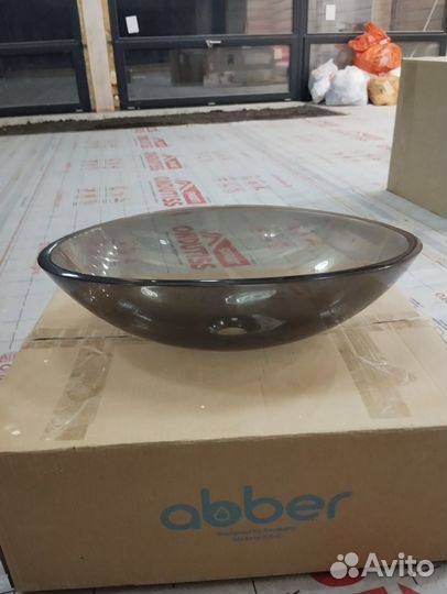 Раковина abber Kristall 50 черный AT2802Onyx