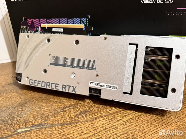 Видеокарта Gigabyte RTX 3060 vision OC