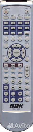 Пульт аналог BBK RC-1050 RC-1070