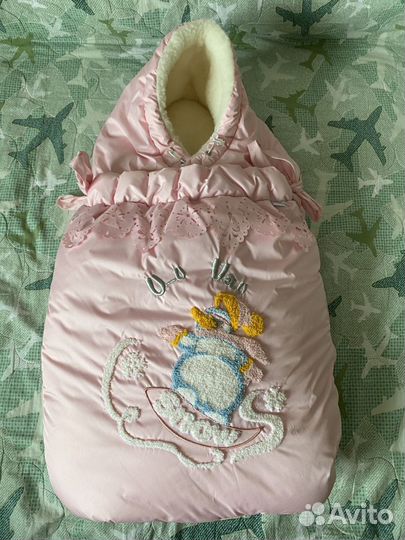 Конверт трансформер, овчина, тёплый