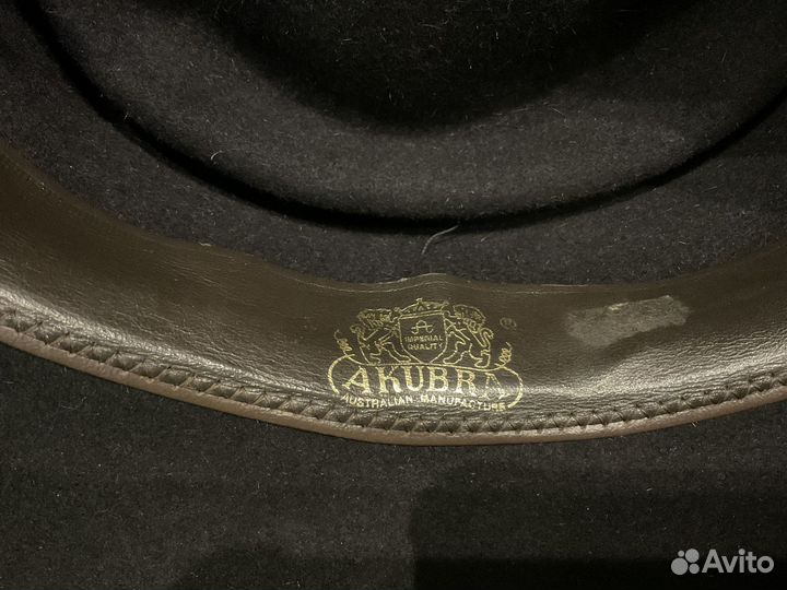 Шляпа фетровая мужская Akubra