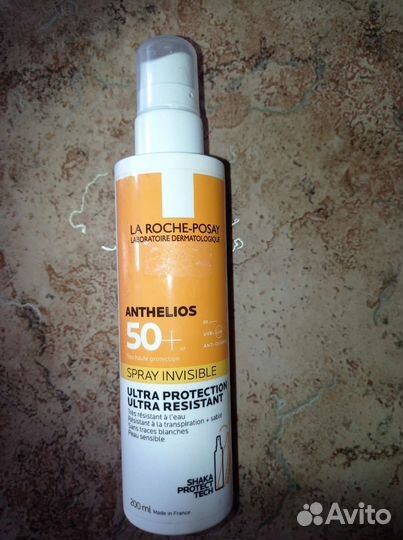 Солнцезащитный спрей spf 50 для лица и тела