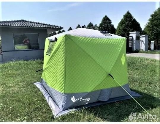 Палатка зимняя куб