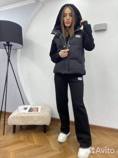 Спортивный костюм женский теплый тройка