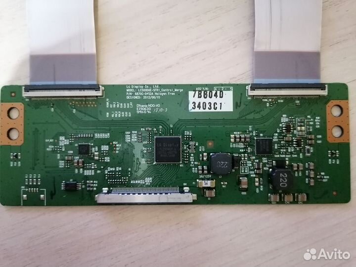 Платы T-con для телевизоров