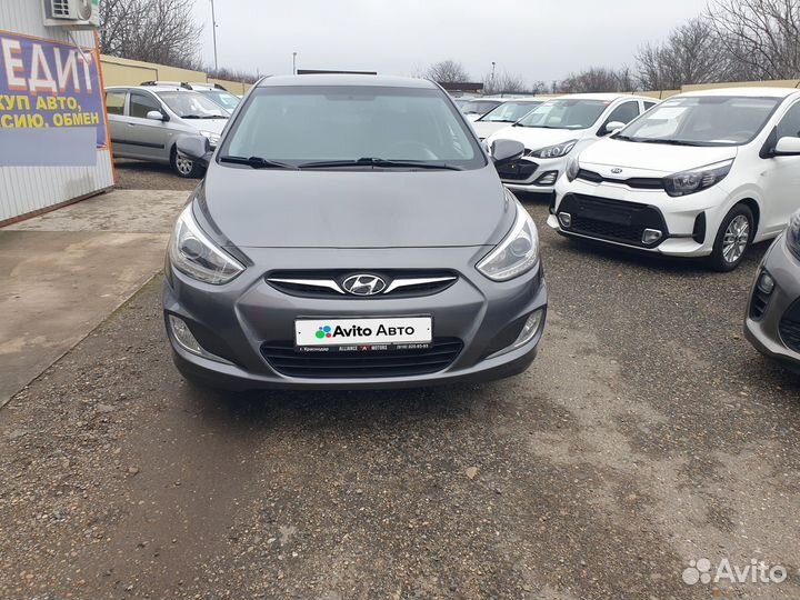 Hyundai Solaris 1.6 AT, 2013, 163 000 км