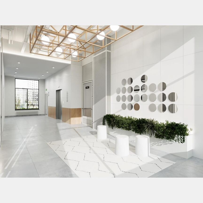 2-к. квартира, 57,5 м², 6/6 эт.