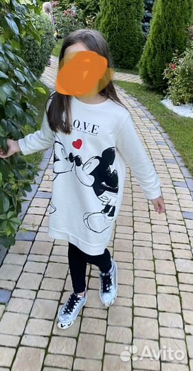 Платье- худи Zara для девочки