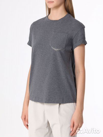 Футболка хлопковая Brunello Cucinelli