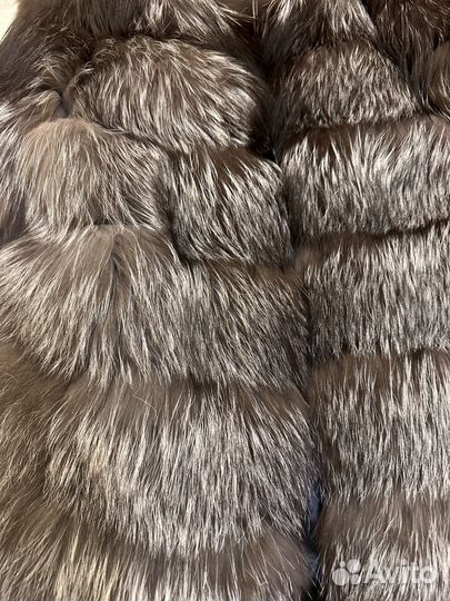 Шуба из песца