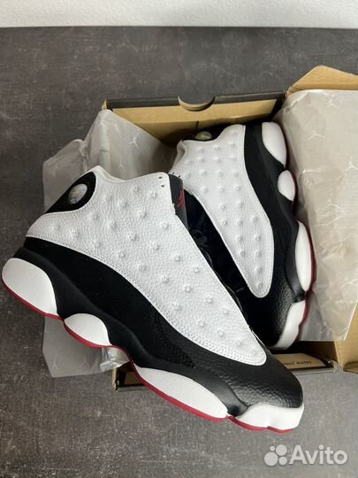 Air jordan 13 retro white black