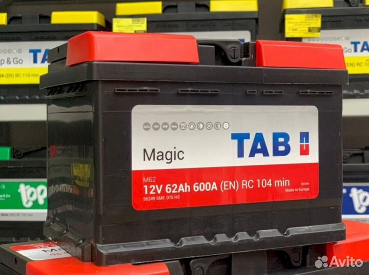 Аккумулятор TAB magic 62Ач