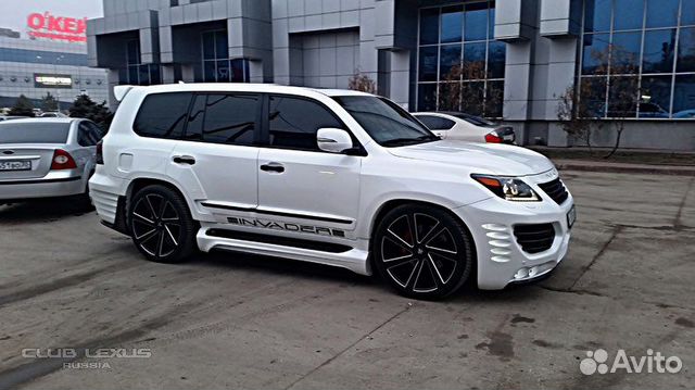 Обвес на Lexus lx 570 Invader