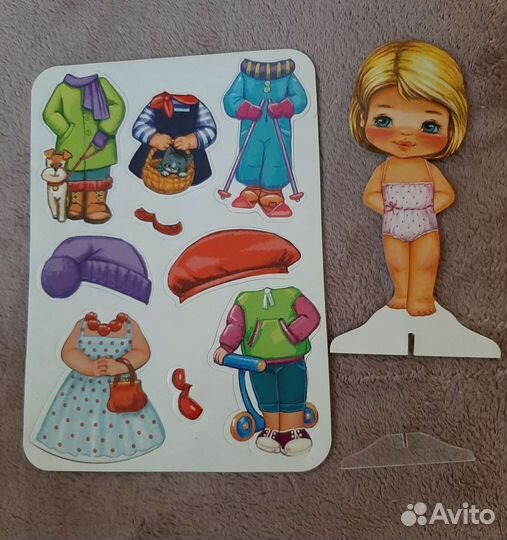 Кукла на магнитах.Новая