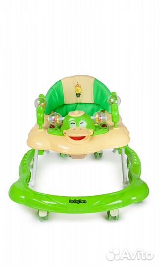 Ходунки Babyton quack цв. green+beige