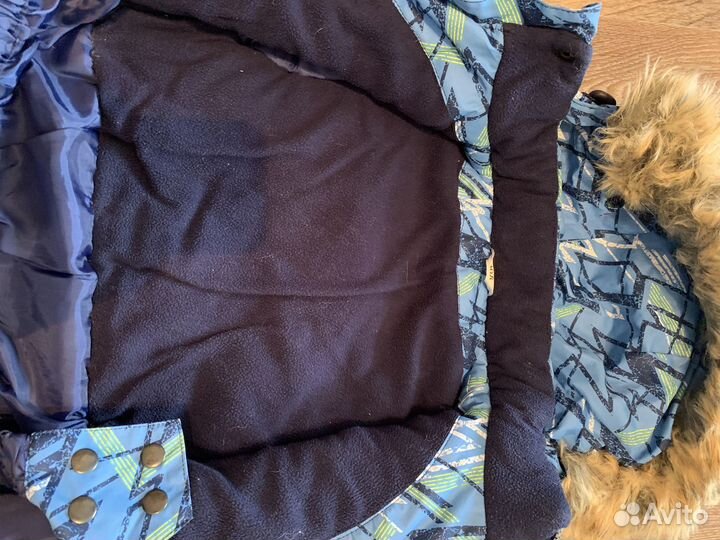 Зимний костюм на мальчика рост 104