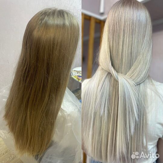 Окрашивание в один тон